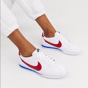 Nike Classic Cortez leather sneakers with box